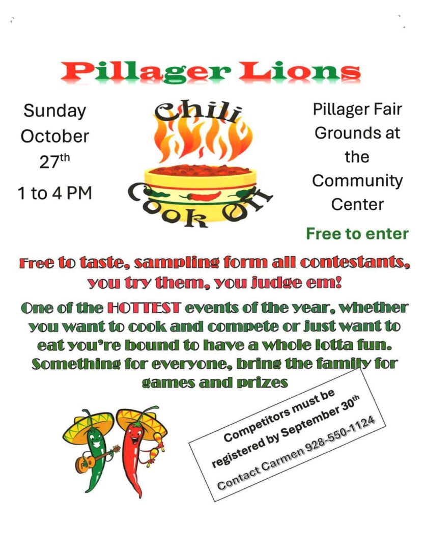 Pillager Lions Chilli Cook-off